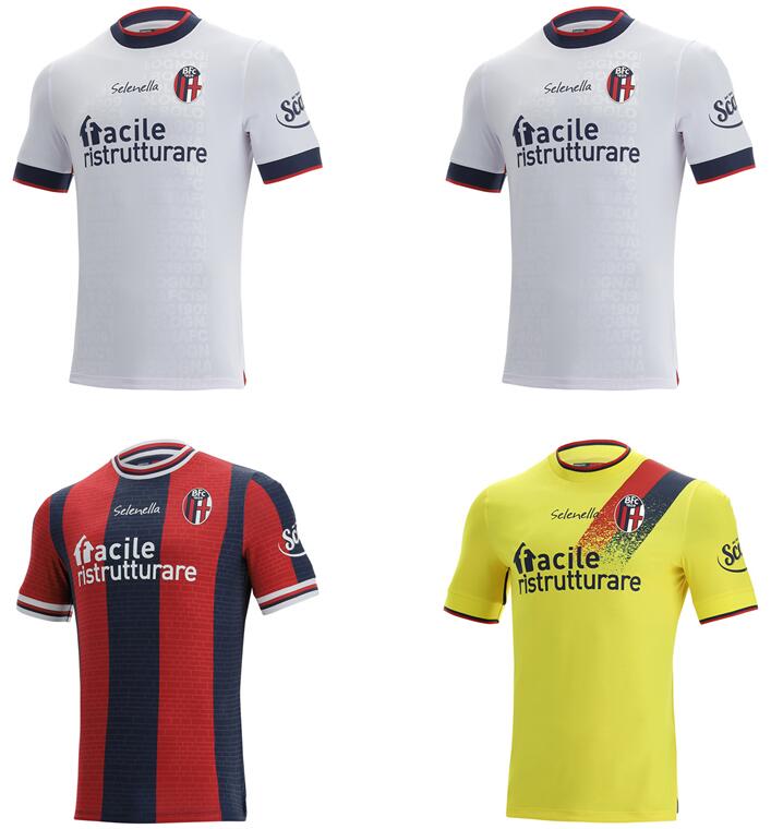 

Bologna Soccer Jersey 2021 22 maillots foot Home BARROW ARNAUTOVIC ORSOLINI SORIANO SCHOUTEN VIGNATO DOMINGUEZ SVANBERG DE SILVESTRI SANSONE