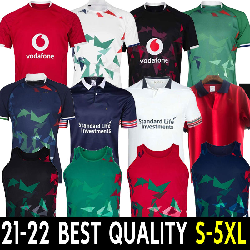 

2021 British & Irish Lions rugby jerseys 21/22 SINGLET jersey training test Warm Up shirt vest uniforms S-5XL, White