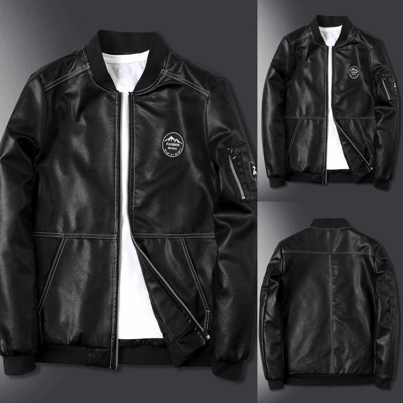 

Men's Jackets Men Winter Warm Casual Style Top Blouse Thickening Coats Outwear Male Clothing, Black