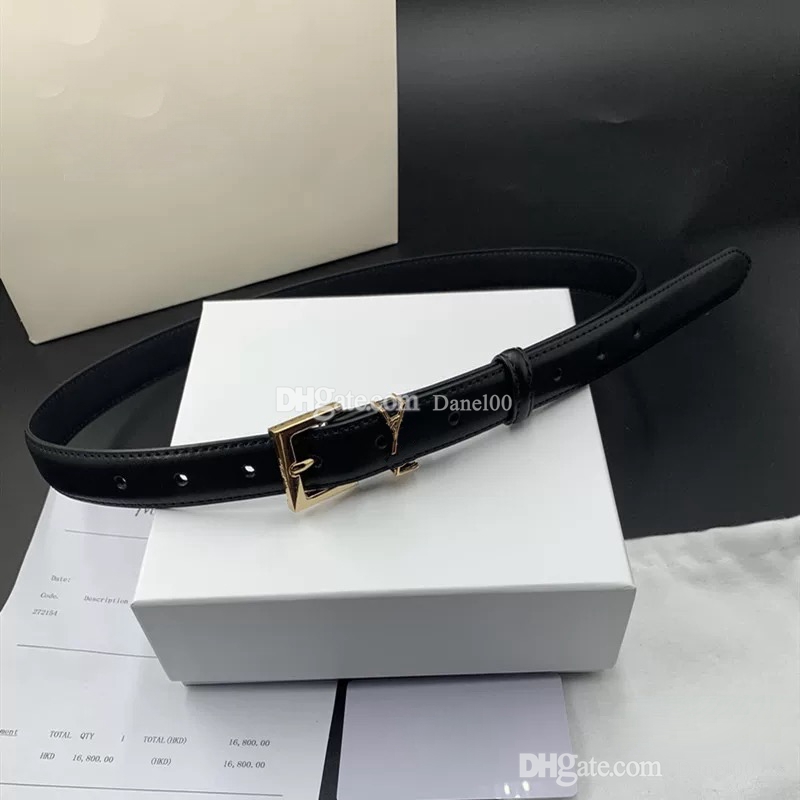

Wholesale Genuine Leather Belt for Women Men Fashion Designer Belts Letter Buckle Womns Luxury Waistband Ceintura Ceintures l 2.5, With logo and box