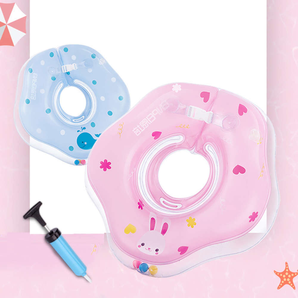 

Swimming ring born inflatable Neckband baby swimming equipment children's water