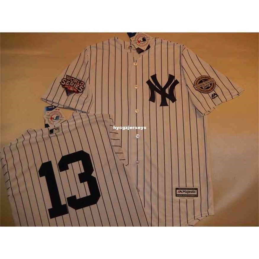 

RODRIGUEZ Cheap baseball #13 ALEX 2009 Top shirt Jersey WHITE Mens stitched jerseys SIZE XS-6XL, Black