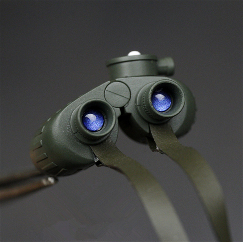 

1/6 Scale Telescope Model Telescope Military Telescope Binoculars Suit Set Toy for 12" Action Figure Toys