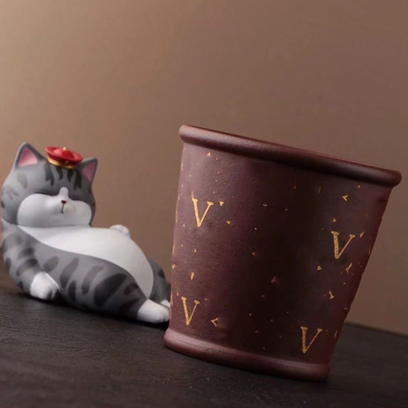 

Small Traditional Handmade Natural Tea With L Cups Luxurys Designers Teaware Wine Coffee Fashion Water Tea Drinking Mug D2111033Z