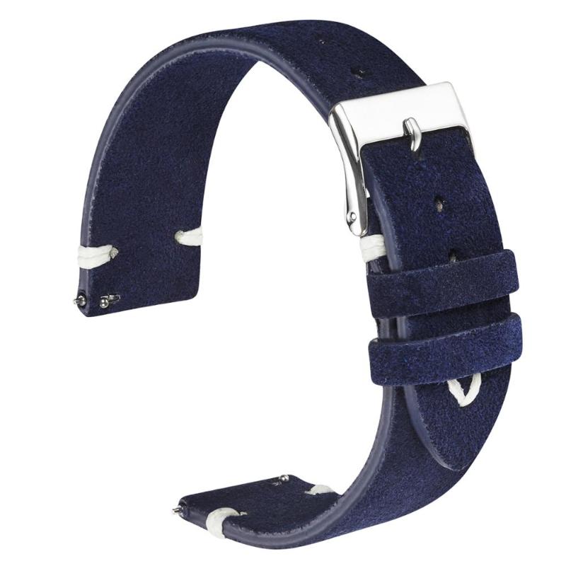 

Watch Bands Suede Leather Handmade For Men Women 18mm 20mm Multicolor Straps Samsung Galaxy 42mm