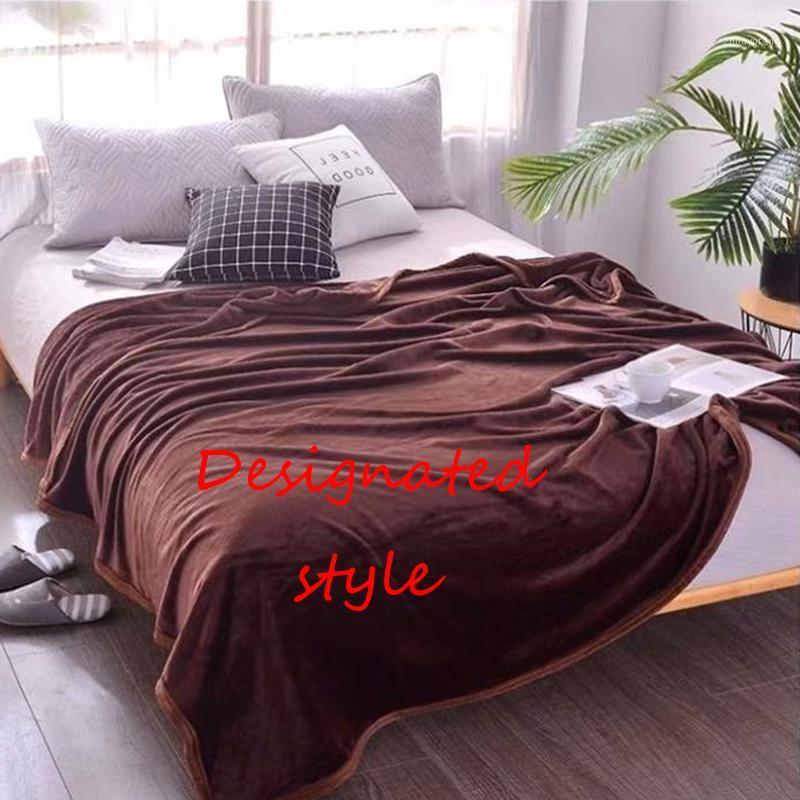 

Blankets Luxury Fashion Nap Blanket Colorful Velvet Letter Brand Sofa Bed Soft Skin-Friendly Warm Four Seasons