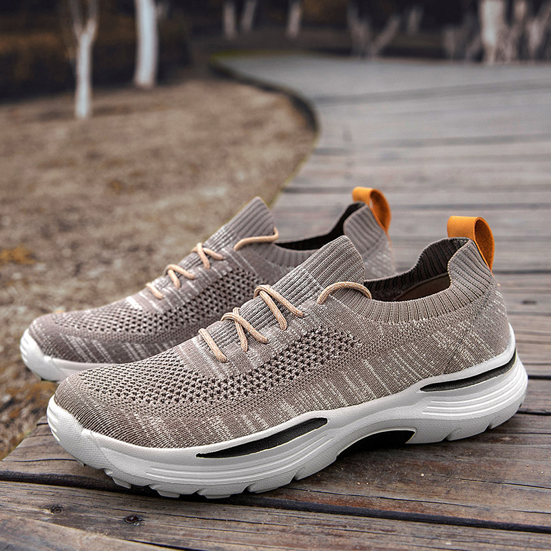 

Summer Fashion Mesh Sneakers Men Designer Men Casual Shoes Breathable Walking Shoes Masculino Trendy Leisure Shoes Plus Size 48, Red;white