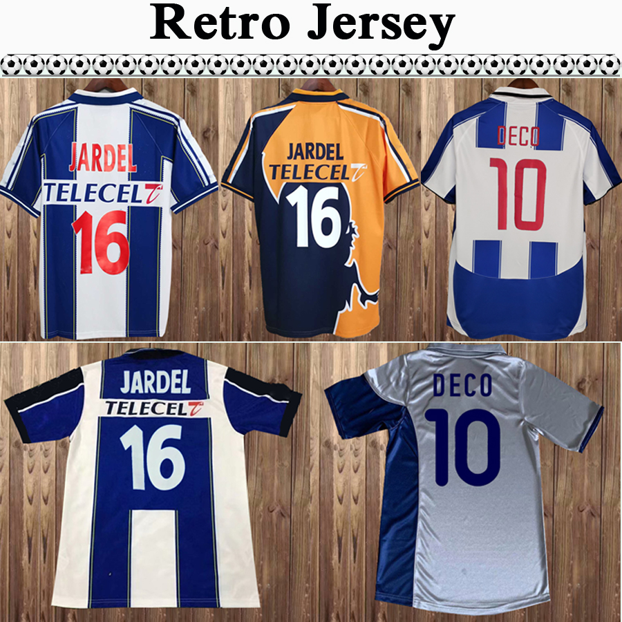 

97 99 Retro DECO JARDEL Mens Soccer Jerseys MLELCARSKI Home Blue White Away Football Shirt Short Sleeve Uniforms, Fg4009 1994 1995 home
