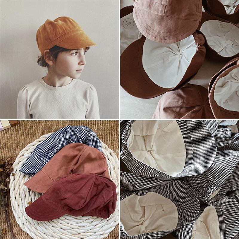 

Caps & Hats Soor Ploom Child Beanie Girl Cotton Kids Cap Autumn Winter Mesh Hat Vintage Todddler Boy Brand Design Baby Accessories