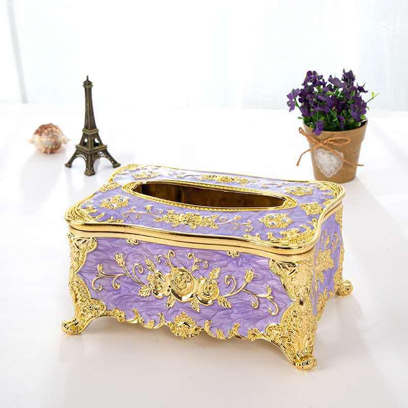 

Household Kitchen Plastic Tissue Box Acrylic Napkin Holder Simple Fashion Car Living Room Dining Boxes & Napkins