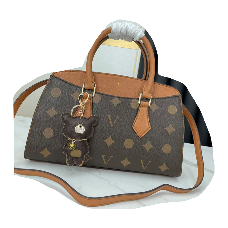 

Top Quality Evening Bags Women handbags luxury leather cuboid designer ZIP lids large shoulder back capacity