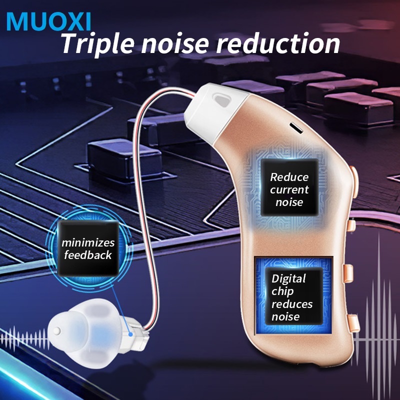 

20 channel Hearing Aids Sound Amplifier Rechargeable Mini Digital Invisible Deaf-Aid BTE Aid for Aged Health Care audifonosScouts