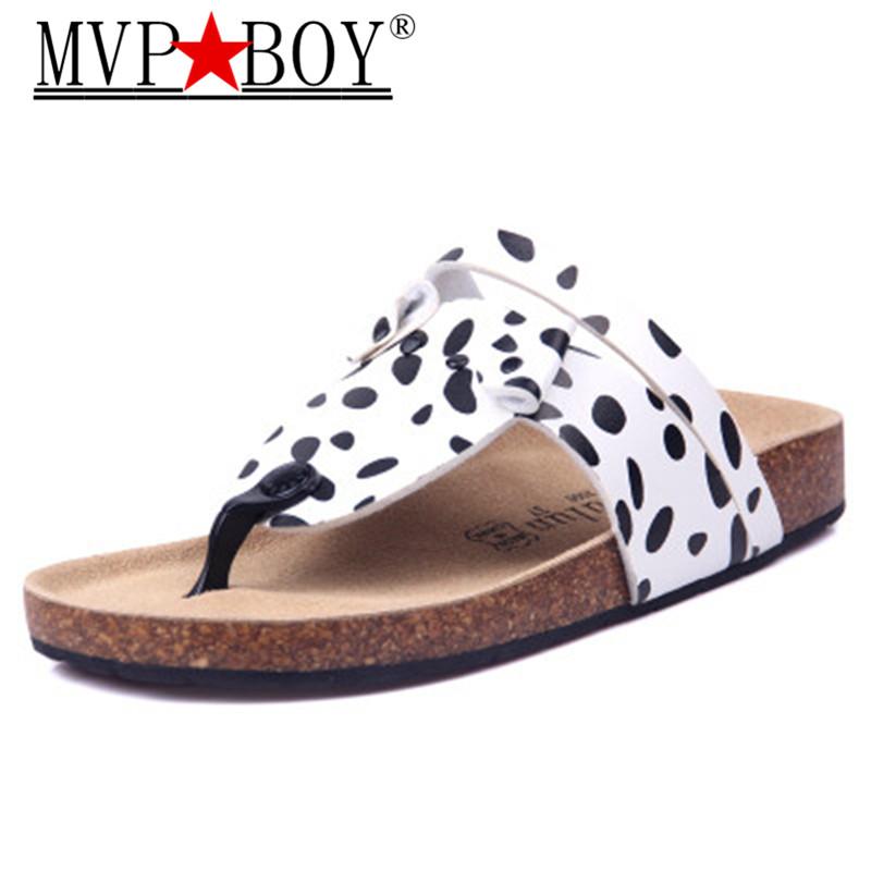 

Slippers MVP BOY Women's Summer Cartoon Flat Sandals Female Shoes Casual Wear Non-slip Beach Flip Flops Eu Size 35-43, Black