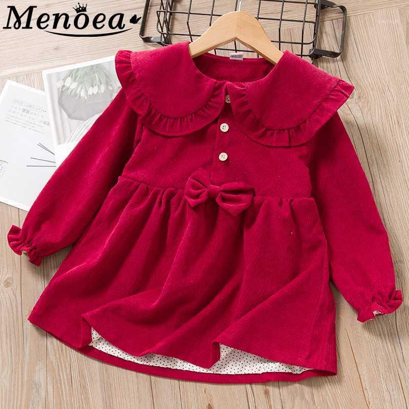 

Clothing Sets Menoea Baby Clothes 2021 Born Girls Bow Solid Color Suits Doll Collar Infant Girl Set, White