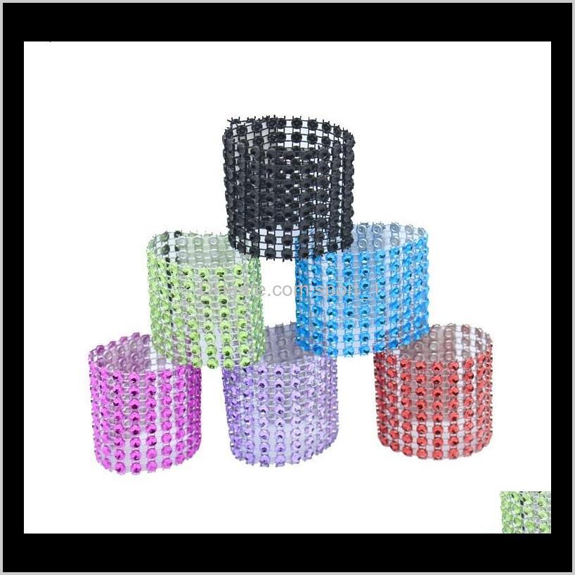 

Rings Table Accessories Kitchen, Dining Bar Home & Garden Drop Delivery 2021 Napkin Ring Chairs Buckles Multicolor Wedding Event Decoration C
