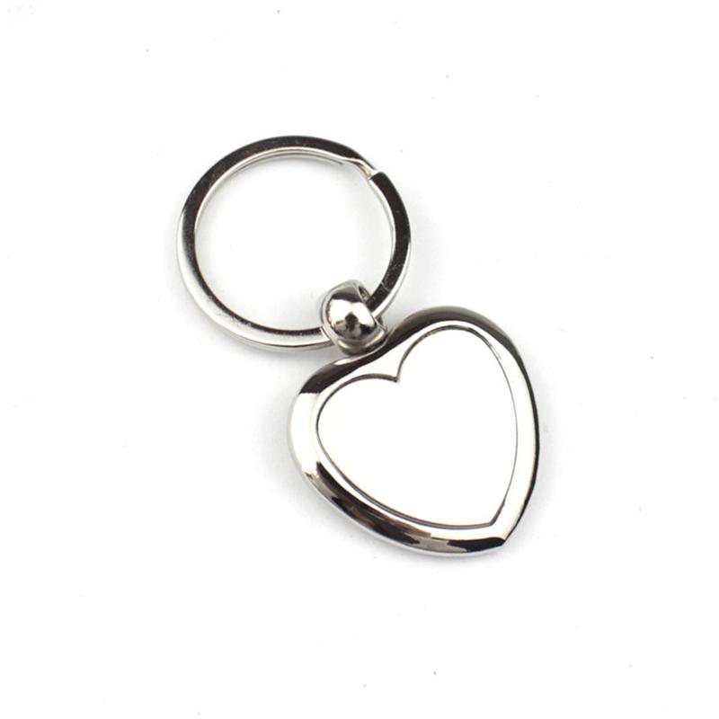 

Keychains Heart Keychain Valentine's Day Gift For Her Cute Couple Key Ring Girlfriend Boyfriend Both Sides Engraved Jewelry