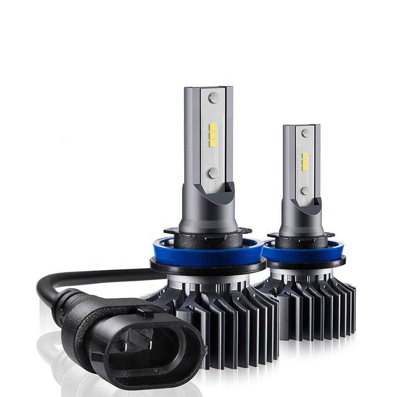 

Car Headlights Wholesale 2pcs H8 9006 H7 H4 9005 LED Headlight Conversion Kit CSP Bulb 60W 6000LM White High Power 6000K Drop