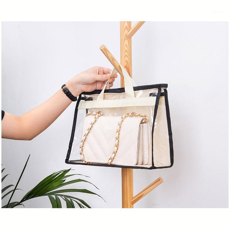 

Storage Bags 2022 Moisture-Proof Bag Breathable Dust Wardrobe Sealed Leather Protection Finishing Transparent Hanging