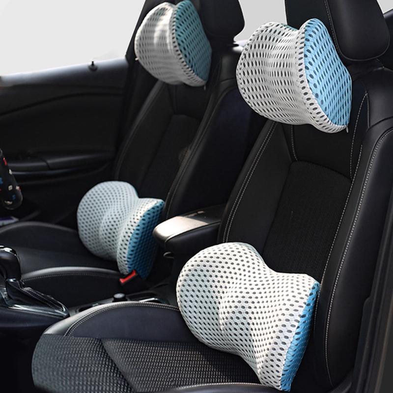 

Seat Cushions Memory Foam Pillow Lumbar Support Car Waist Cushion Protect Spine Vertebral Low Back Bed Sleeping