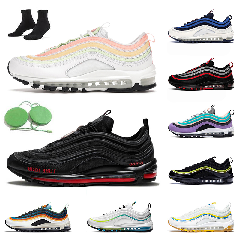 

AirMax Cushions NIK Fashion Women Mens Running Shoes Air Max Barely Volt Atomic Pink MSCHF Lil Nas X Satan Bred Reflective Sports Trainers Sneakers Big Size 46, D19 south beach 36-45