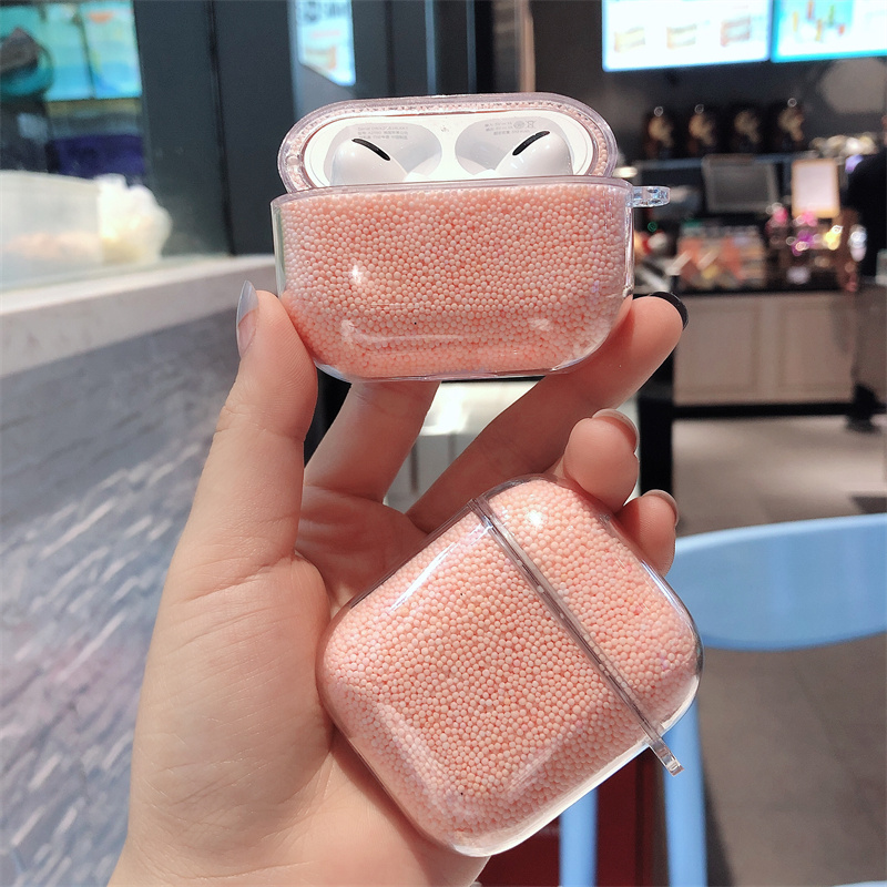 

Luxury 3D Cute Bling Diamonds Airpods Pro Hard Cases Wireless Bluetooth Earphone Accessories for Apple Air pods 3 2 1 Protective Charging Bag, Green