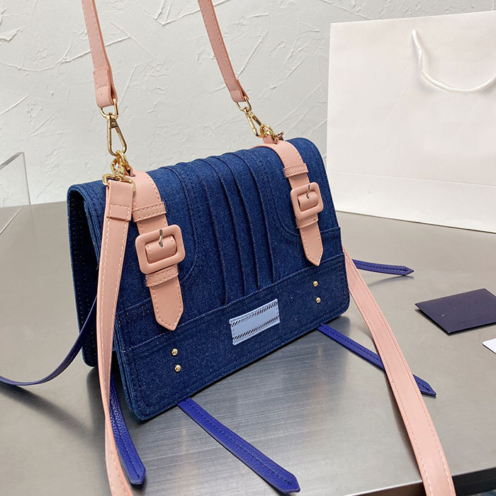 

Brand blue totes woman shoulder bag fashion luxury designer messenger bags handbag with box, Not sale