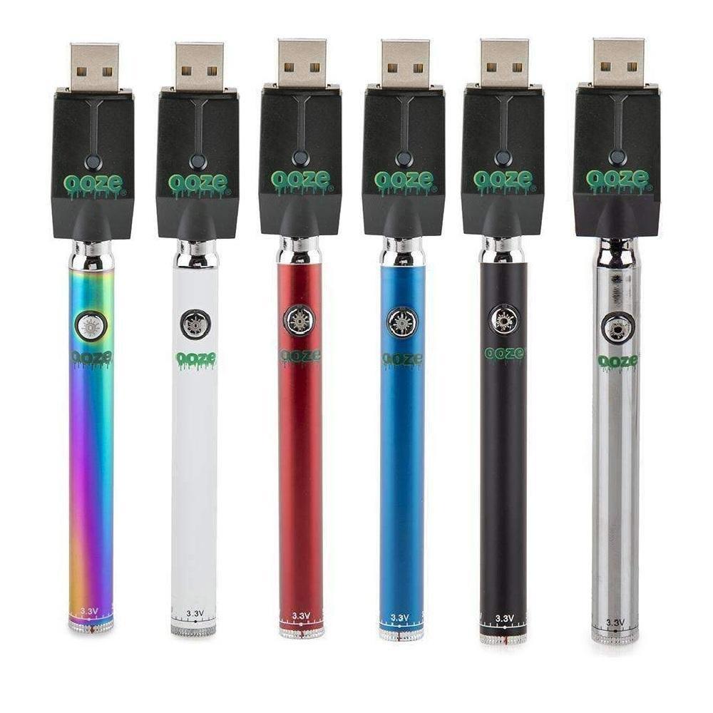 

2021 OOZE Slim TWIST Battery 320 mAh + Smart USB VS Brass Knuckles VERTEX LAW