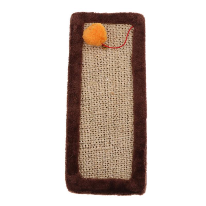 

Cat Toys Kitten Scratch Mat Sisal Pad Scratching Post Board Sofa Cushion Toy