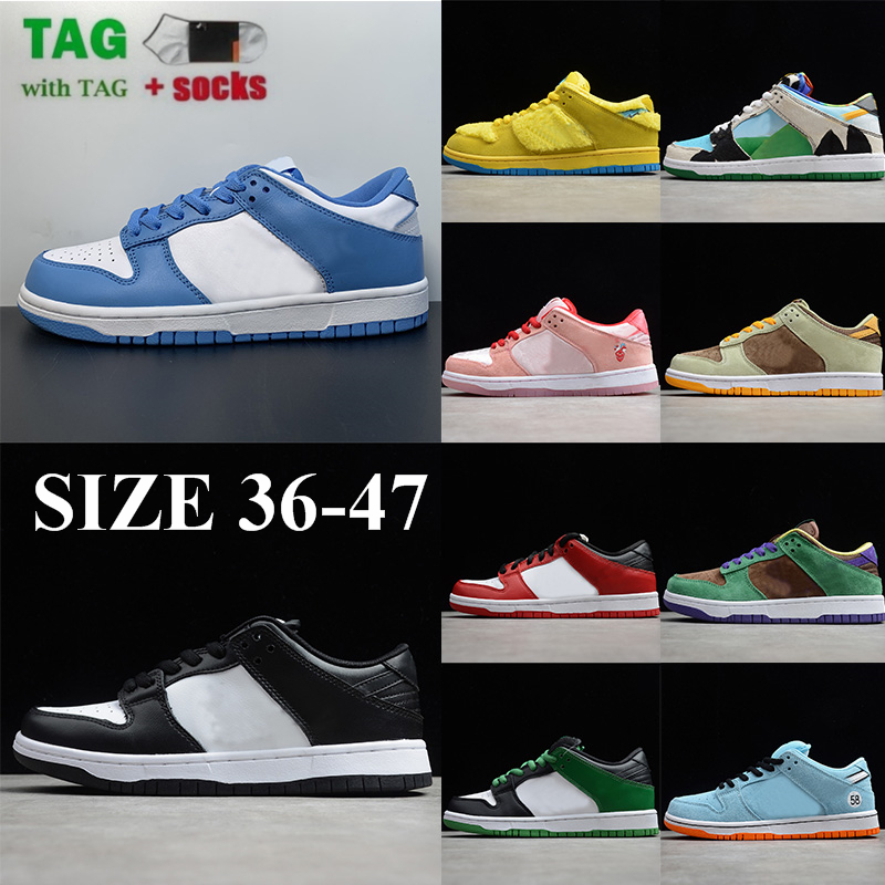 

Big Size 46 47 Casual Shoes Low Skate Board Sneakers For Men Women Designers Flats Shoes UNC Coast Chunky Syracuse Fur Bears Pro Sail Black White Trainers us 12 13, 32