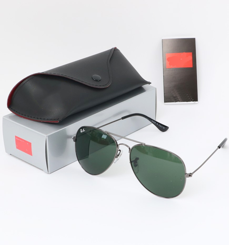 

Ray Luxury 2022 Brand Polarized Men Women Pilot Sunglasses UV400 Eyewear Bans For Womens Metal Frame Polaroid Lens, White;black