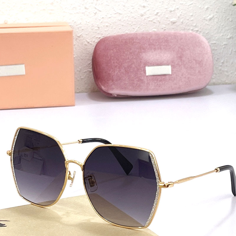 

Designer women sunglasses SMU76 leisure travel protective glasses classic men retro full frame top high quality round sunglasses with box