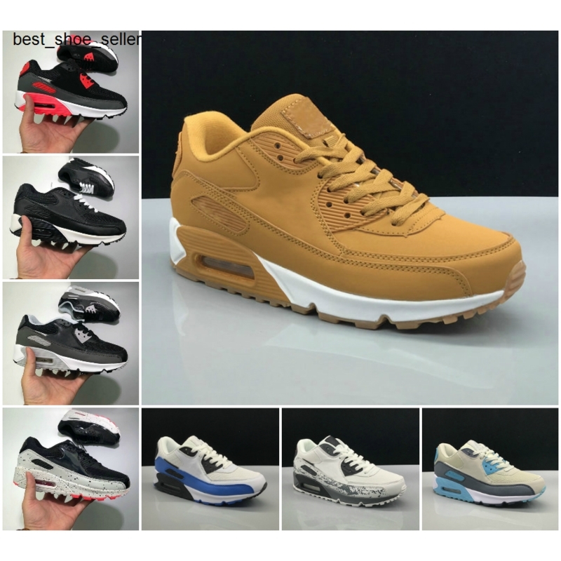 

2021 New 90s Running Sports Shoes Cheap 90 Men Women Black White Infrared Recraft Royal Denham Outdoor Sneakers Classic Designers Shoe, A025