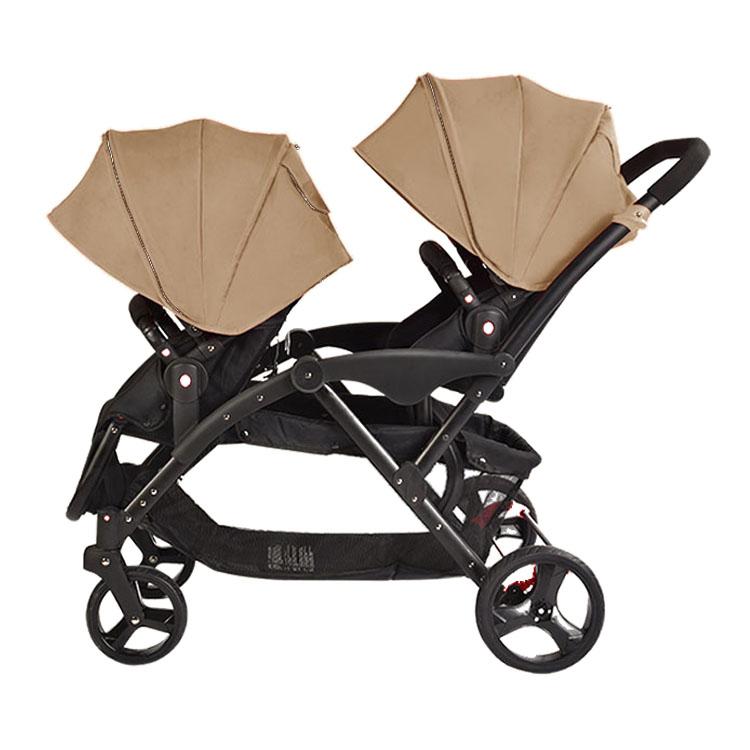 

Strollers# Style 2-in-1 Twins Double Stroller Prams For Wholesale