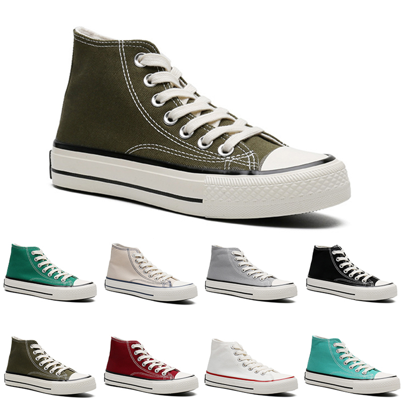 

Hotsale Casuals canvas shoes men women platform casual trainer outdoor mens womens fashion run sport sneaker style 36-44, #1