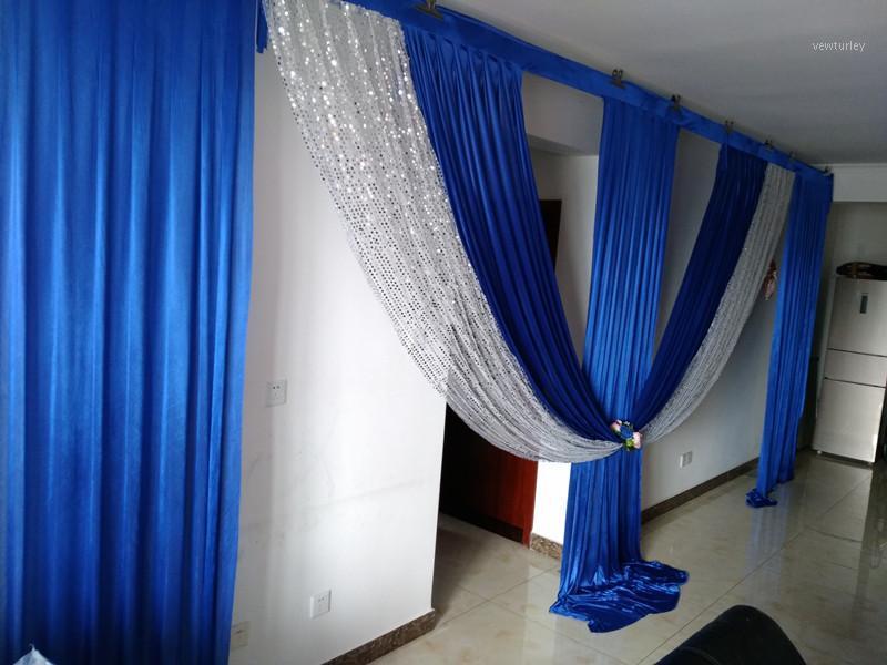 

Party Decoration 6 M Wide Swags Of Backcloth Design Wedding Stylist For Backdrop Curtain Celebration Stage Drapes