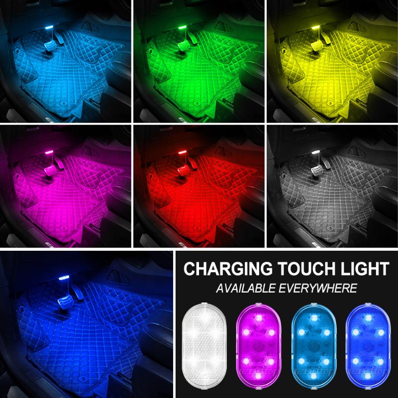 

Emergency Lights Car Universal Interior Light Auto Roof Ceiling Reading Lamp LED Styling Night Mini USB Charging