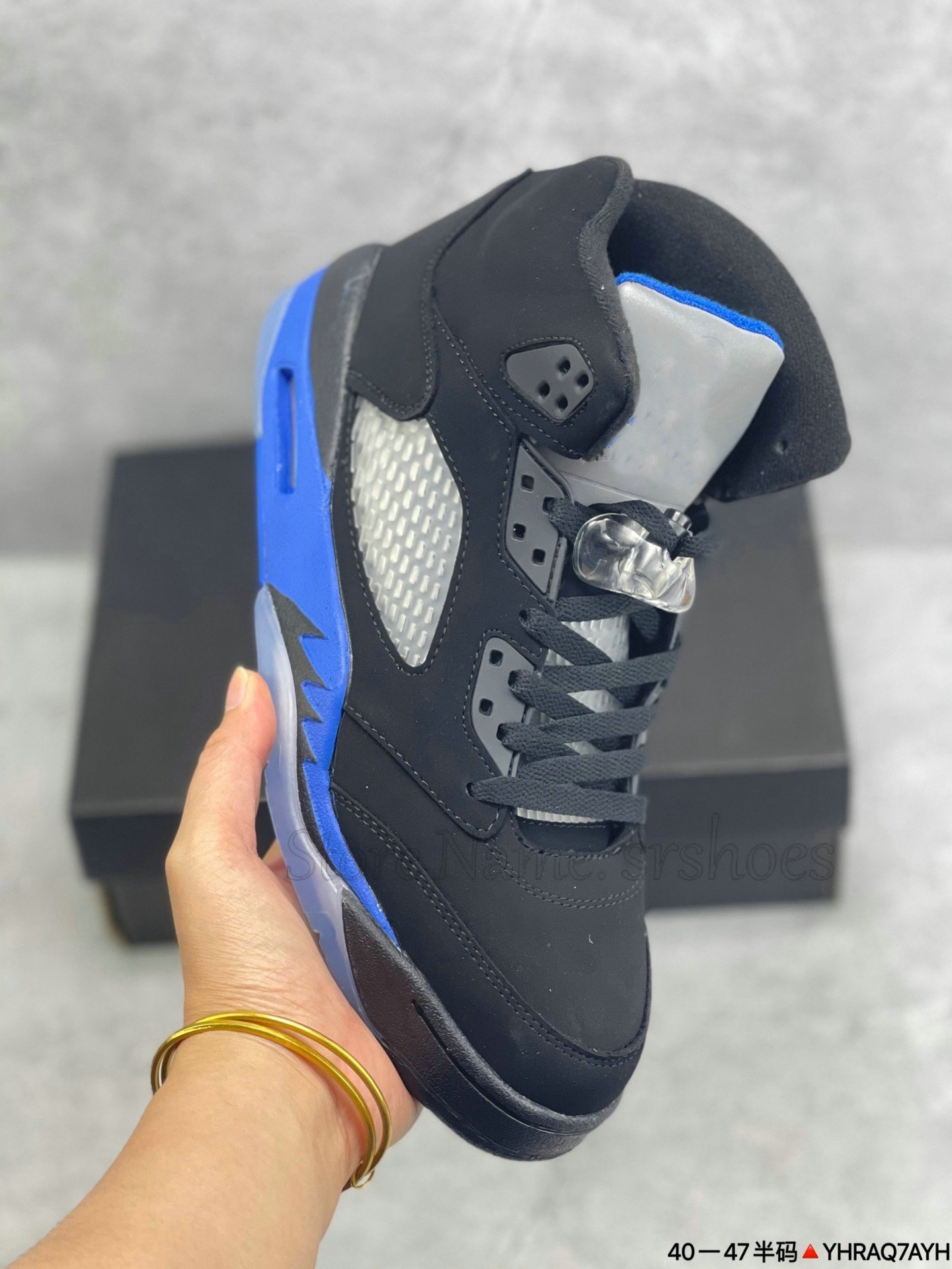 

5s Racer Blue Shoes Black 5 Bluebird Ice P51 Camo GS 3M Sliver High Mens Basketballs Shoe Jumpman Outdoor Sports Sneakers, No shoes