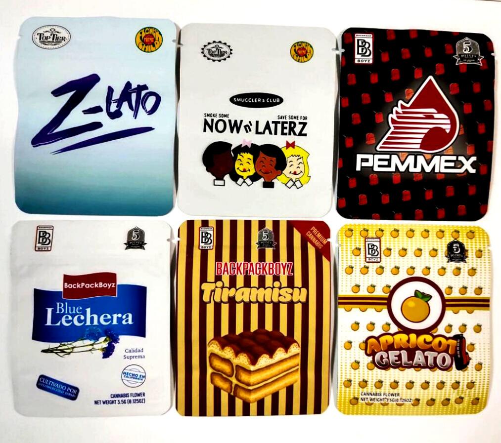 

Stock sale Edible Gummies Bag Trips Ahoy warheads errlli Trolli Trrlli Jolly airheads Cannaburst cookies Toasted Rice Cereal mylar bags packaging