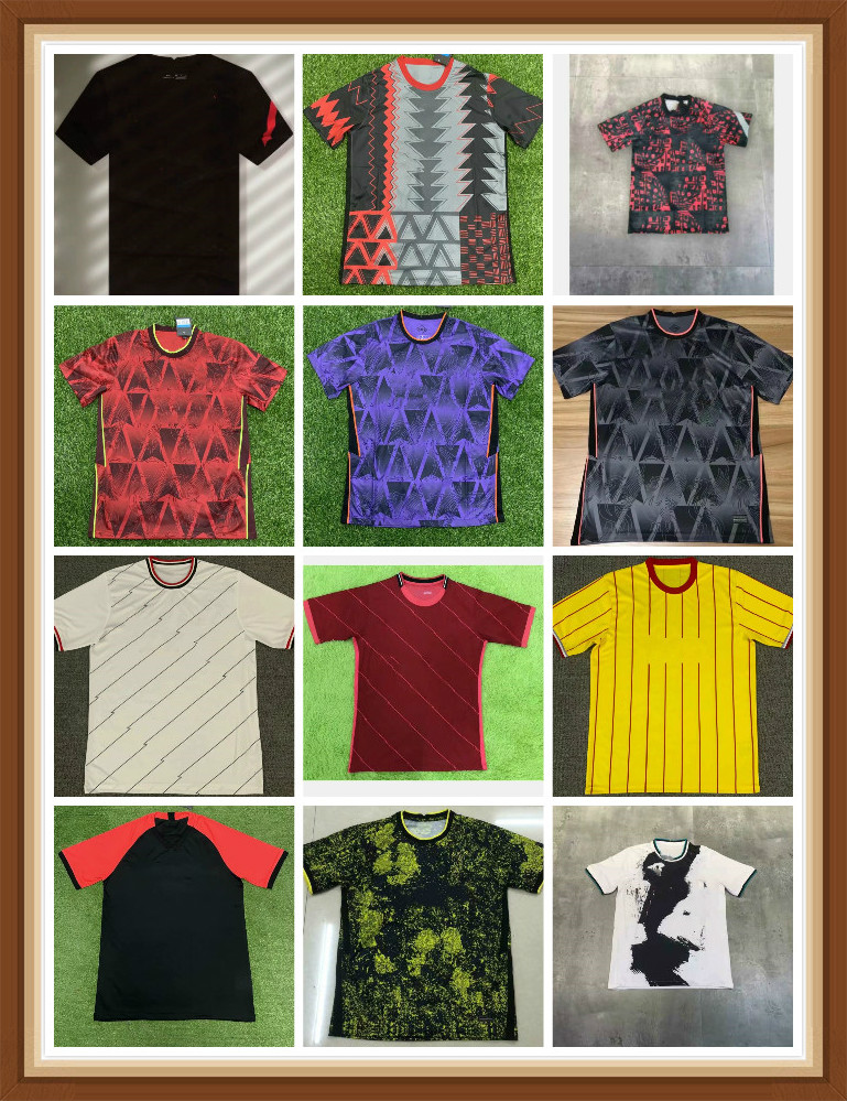 

21 22 LVP soccer jerseys Gerrard special edition Smicer Alonso Hamann BARNES KUYT Cisse 2021 2022 Football Shirt men+kids, Black;yellow