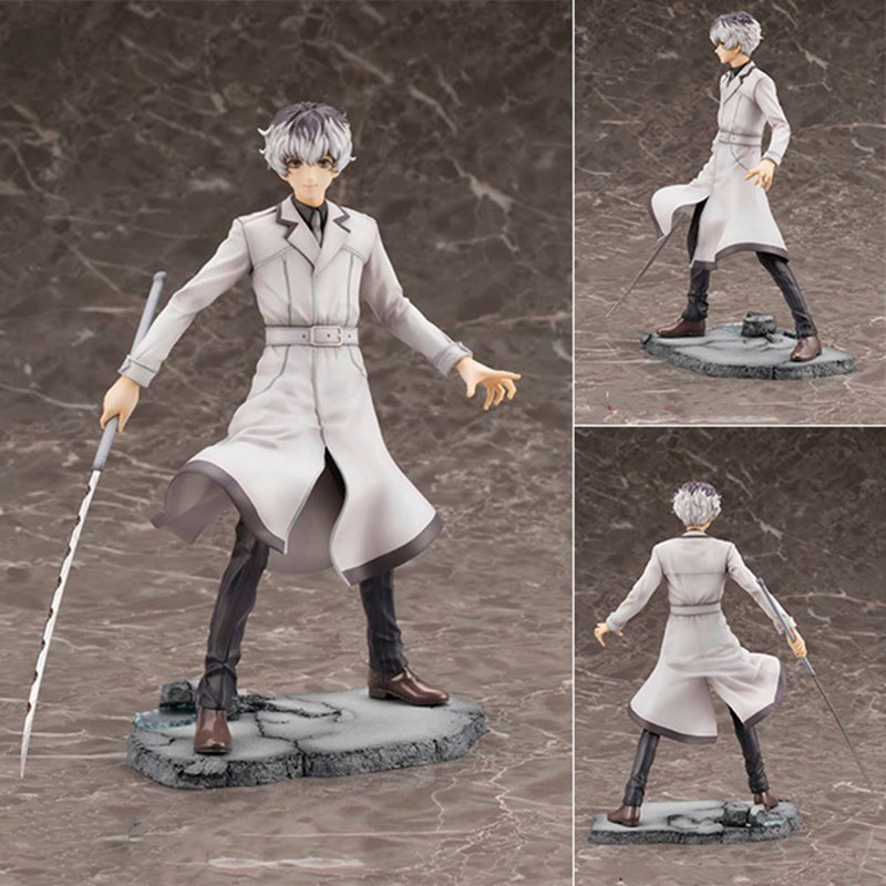 

22cm Anime Tokyo Ghoul figures Kaneki Ken Haise Sasaki 1/8 Scale Pre-painted Figure Statue action collectible model toy