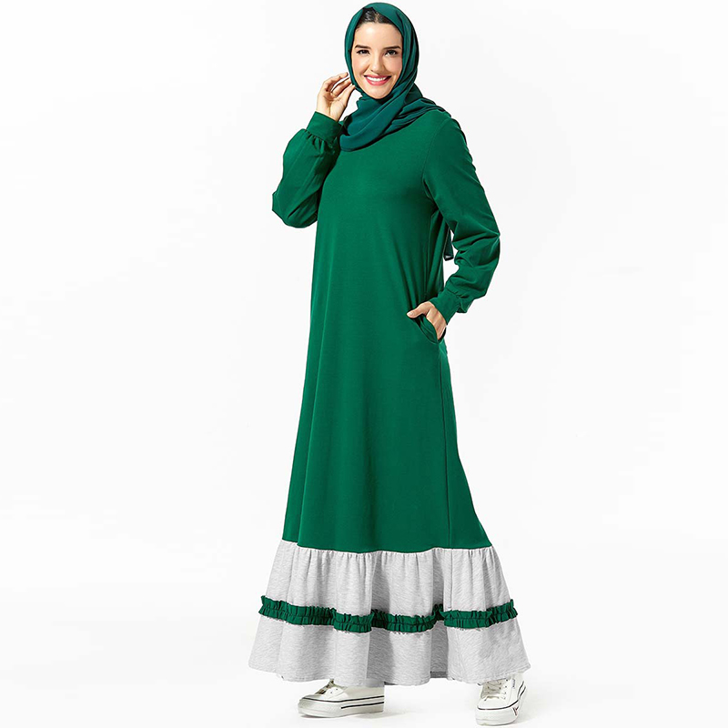 

Hijab Muslim Dress Islam Abaya Kaftan Dubai Turkish Dresses Islamic Clothing Abayas For Women Caftan Marocain Djellaba Femme