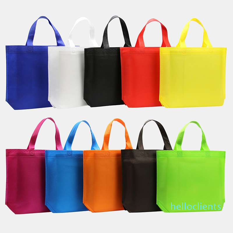 

2020 hot bags Shopping Bags Reusable Reinforced Handle Grocery Tote Bag Large, Leave message tell color you want