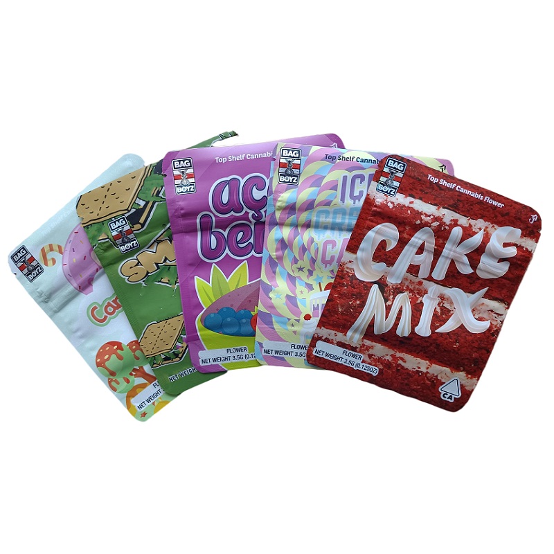 

Packaging Zookies Bag boyz Ice Cream wedding cake Edibles Pouch gummy Bags gorilla glue jungle gas gummies Packing Dry Flower Mylar bagboyz sour Child proof package