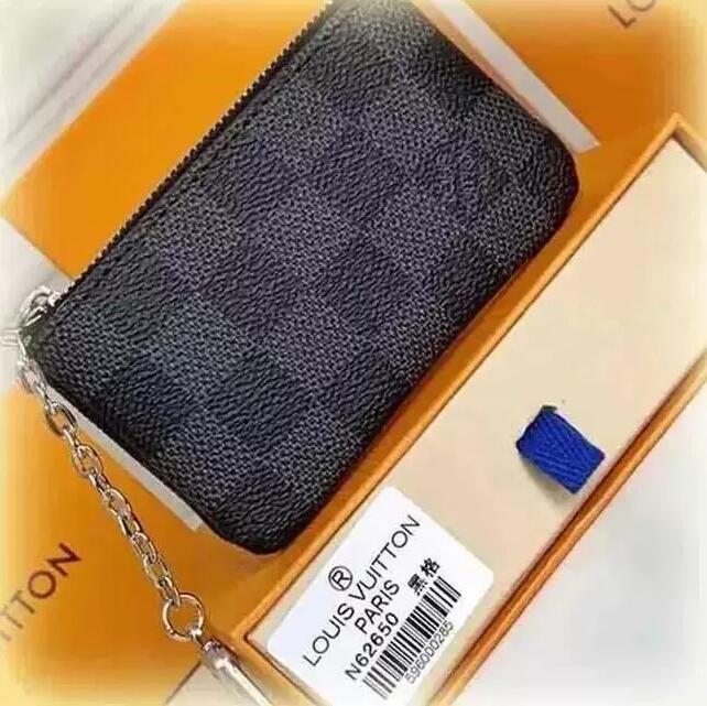 

Purses KEY POUCH POCHETTE CLES Women Mens Key Ring Credit Card Holder Coin PurseGGLVLouisVitton YSLVUTTON