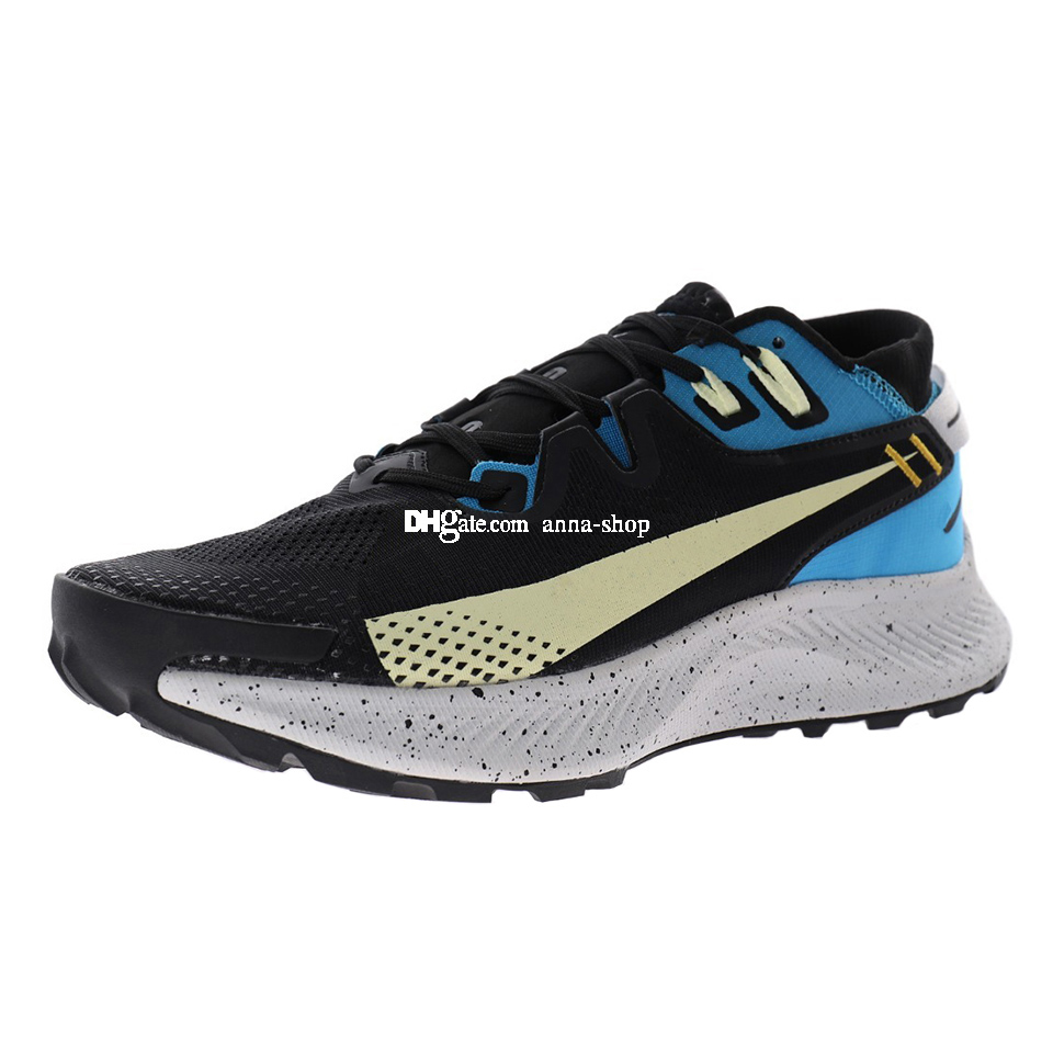 

Pegasus Trail 2 Sneaker for Men Running Shoes Mens Sports Shoe Man Trainers Outdoor Trekking Chaussures Athletic Sneakers In Black Blue CK4309-003, 8 40-45