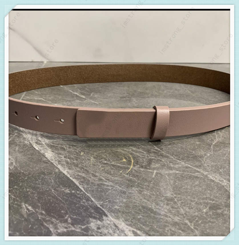 

2021 Womens Belts Fashion Luxury Designer Women Casual Belt Bronze Letter G Smooth Buckle Brands Colorful Waistband For Men With Box 092203Q, W2.8