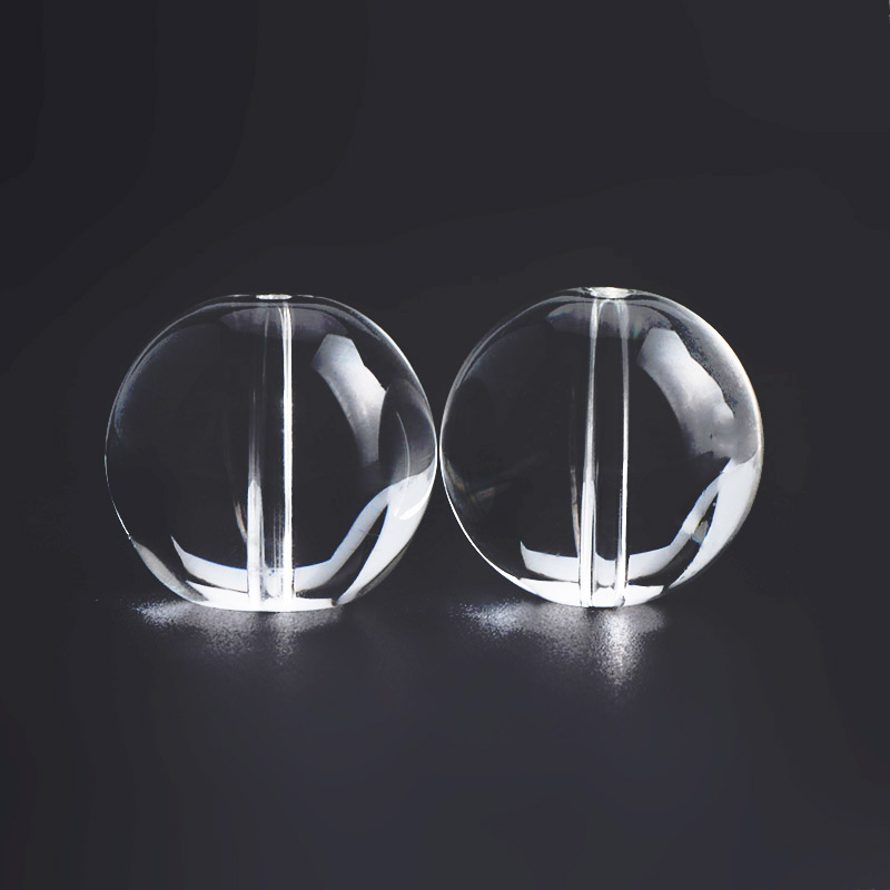 

2021 Smoking Accessories Clear Glass Bubble Carb Cap With holes 20mm/25mm OD Suitfor Terp Slurper Quartz Banger Nails