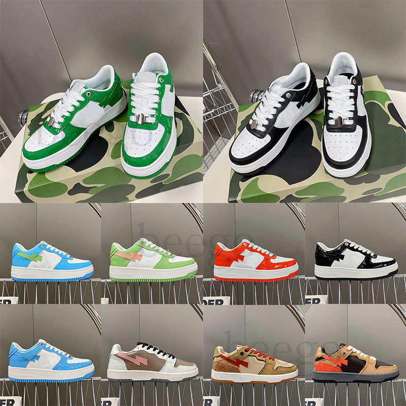 

for fashion Casual Shoes Designer mens womens Platform big A BATHING APE camouflage STA MEDICOM TOY CAMO Men LADIES sneaker woman monkey shape stars 36-45 sneakers, I need look other product