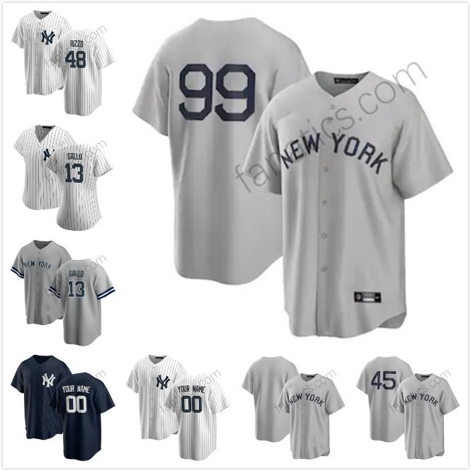 

2021 Field of Dreams 13 Joey Gallo Yankees Jersey 99 Aaron Judge 48 Anthony Rizzo Gerrit 45 Cole 12 Rougned Odor 24 Gary Sanchez 27 Giancarlo Stanton Baseball Jerseys, Mens/flexbase/ navy 2