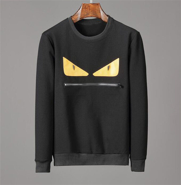 

2021 Designer Hoodies Sweatshirt Men Women Cotton Sweater Hoodie Fashion Long Sleeve Black Eyes Print Pullover Set head Streetwear